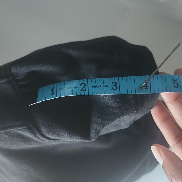 Mossimo 100% Cotton S/S Sweatshirt Black XS - Picture 6 of 10